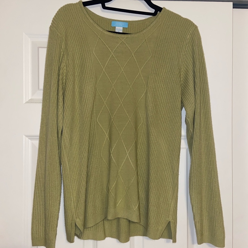 Green Jennifer Moor sweater